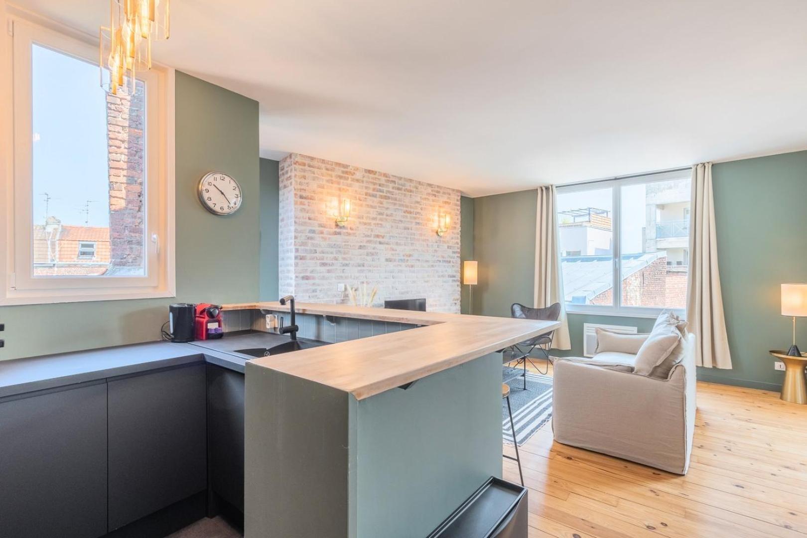 Charming 2 Bedroom Apartment - Old Lille Bagian luar foto